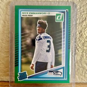 Nick Emmanwori Rated Rookie card